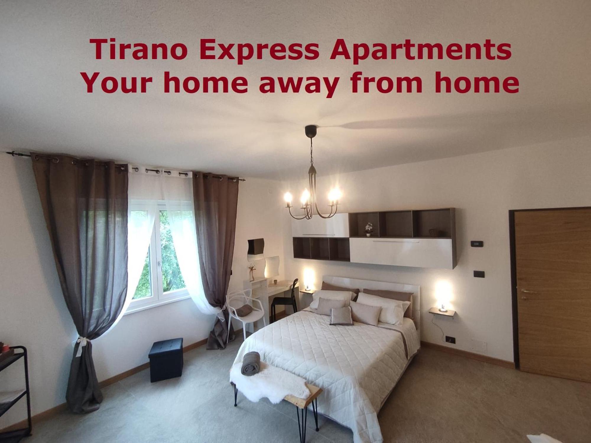 Tirano Express Luxury Apartments ภายนอก รูปภาพ